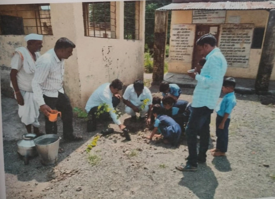 झाडे लावा झाडे झगवा